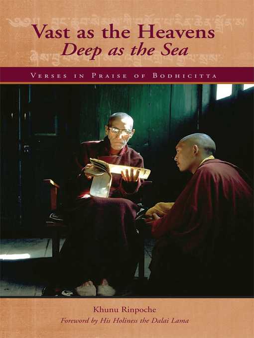 Title details for Vast as the Heavens, Deep as the Sea by Khunu Rinpoche - Wait list
